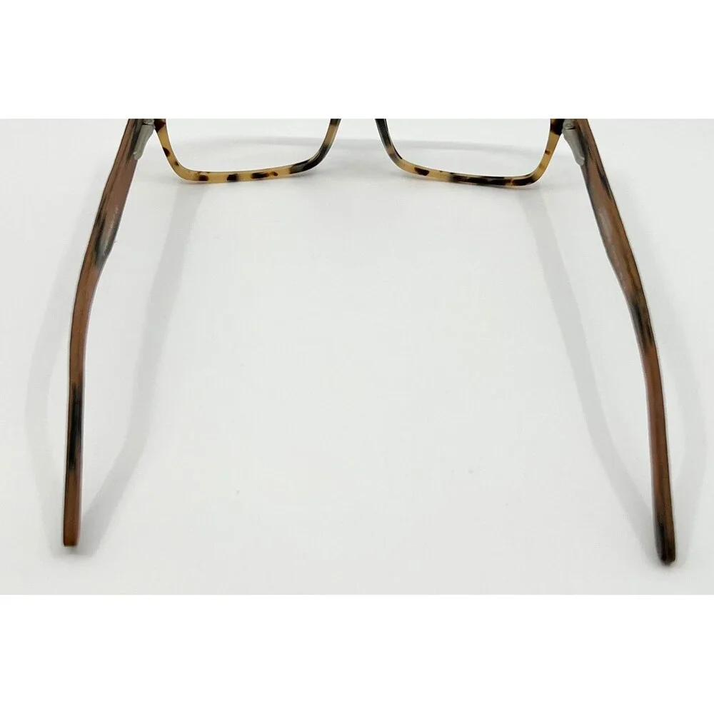 EyeBuyDirect Cambridge Eyeglasses Mens Brown Tortoise Wood Finish 52-16-140